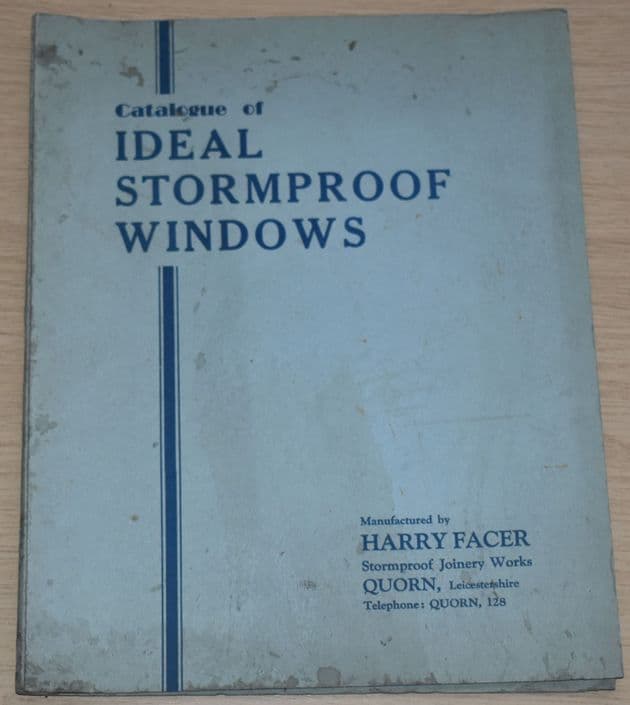 Catalogue of Ideal Stormproof Windows (Manufactured by Harry Facer)