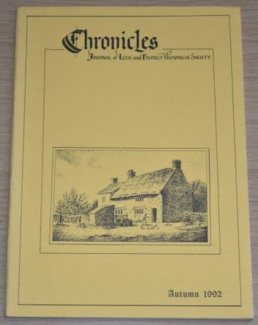Chronicles, Autumn 1992 (The Journal of Leek & District Historical Society)