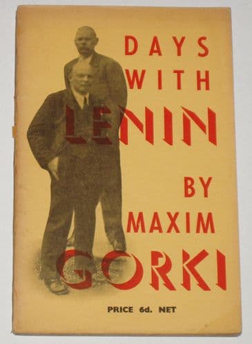Days with Lenin, by Maxim Gorki