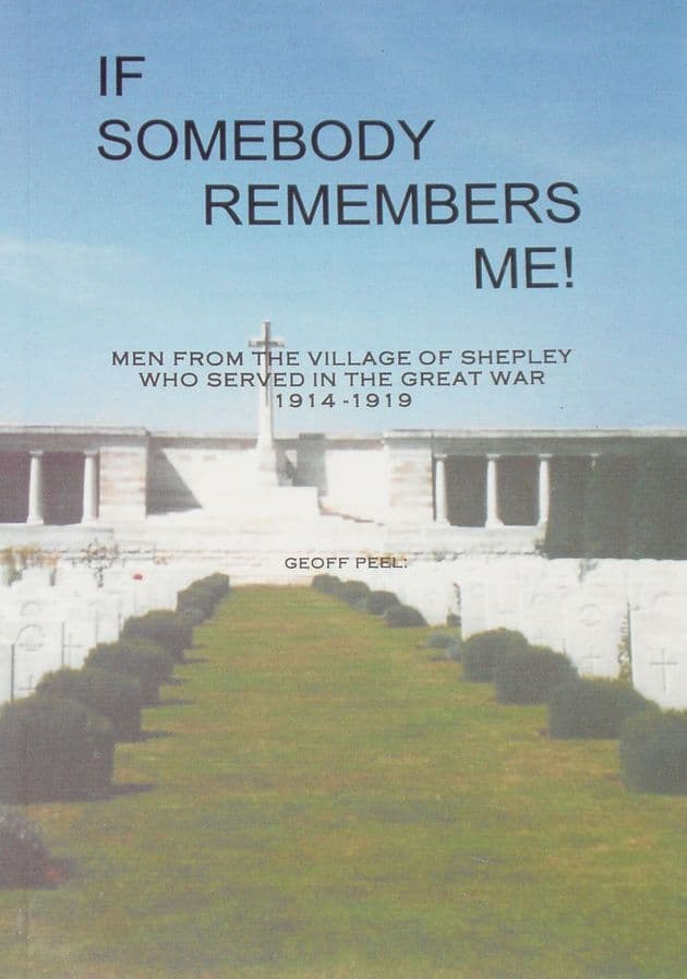 If Somebody Remembers Me, by Geoff Peel