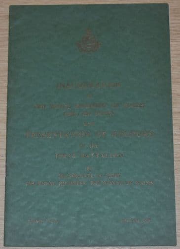 Inauguration of The Royal Regiment of Wales (24th/41st Foot) and Presentation of Colours, June 1969