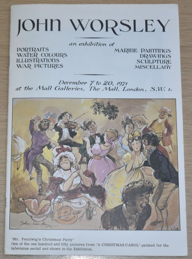 John Worsley, An Exhibition, December 7 to 20, 1971