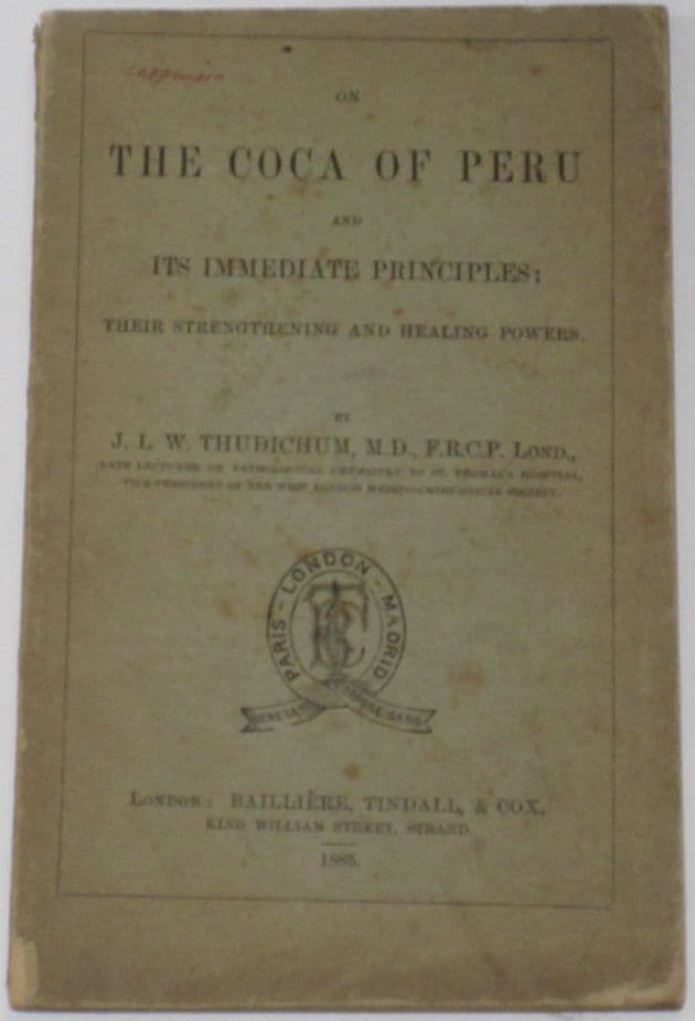 On The Coca of Peru, by J.L.W. Thichum