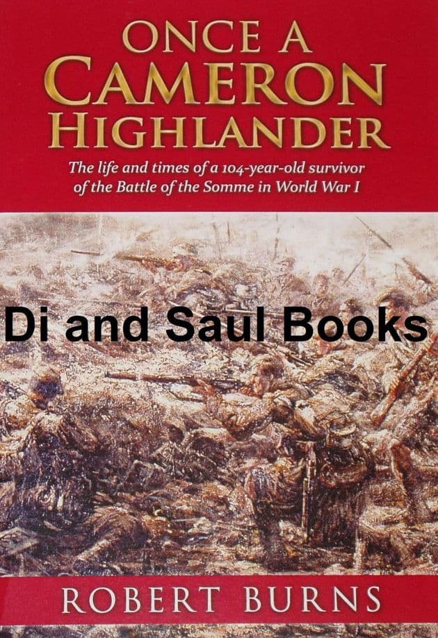 Once a Cameron Highlander, by Robert Burns