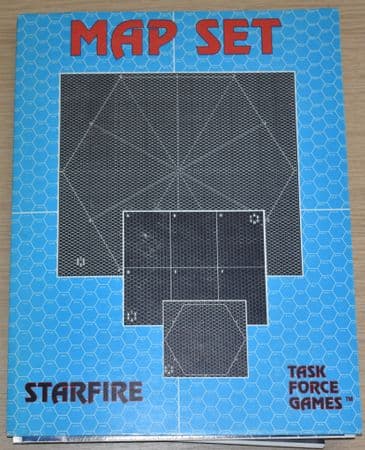 Starfore Map Set, by Task Force Games (INCOMPLETE. Please note one map missing)