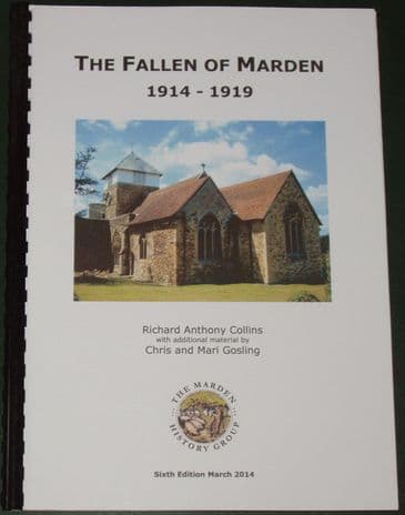 The Fallen of Marden 1914-1919, by Richard Anthony Collins