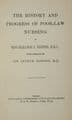 The History and Progress of Poor-Law Nursing, by Eleanor C. Barton