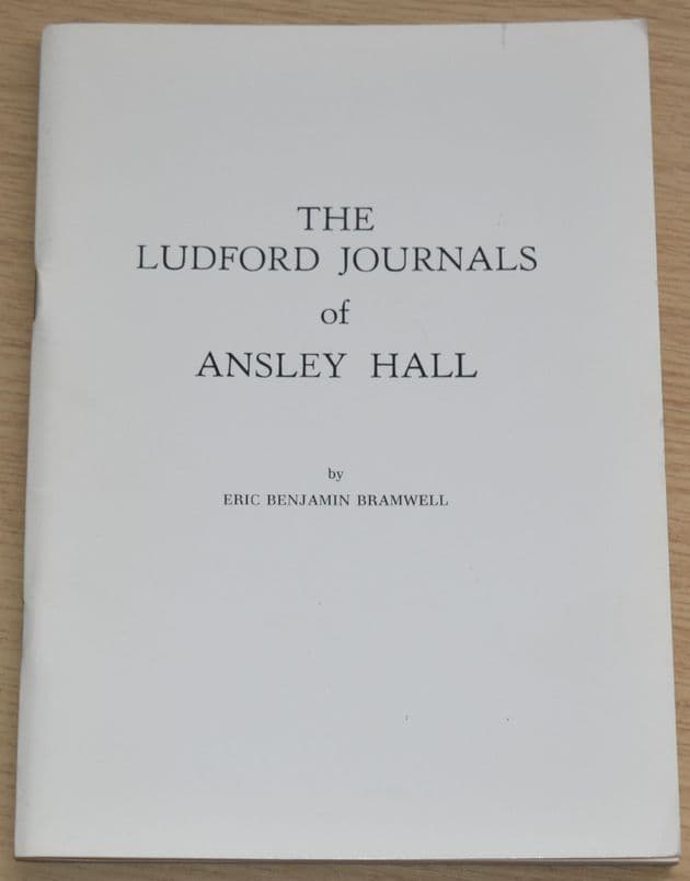 The Ludford Journals of Ansley Hall, by Eric Benjamin Bramwell