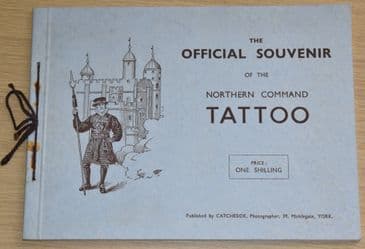 The Official Souvenir of the Northern Command Tattoo (July, 1933)
