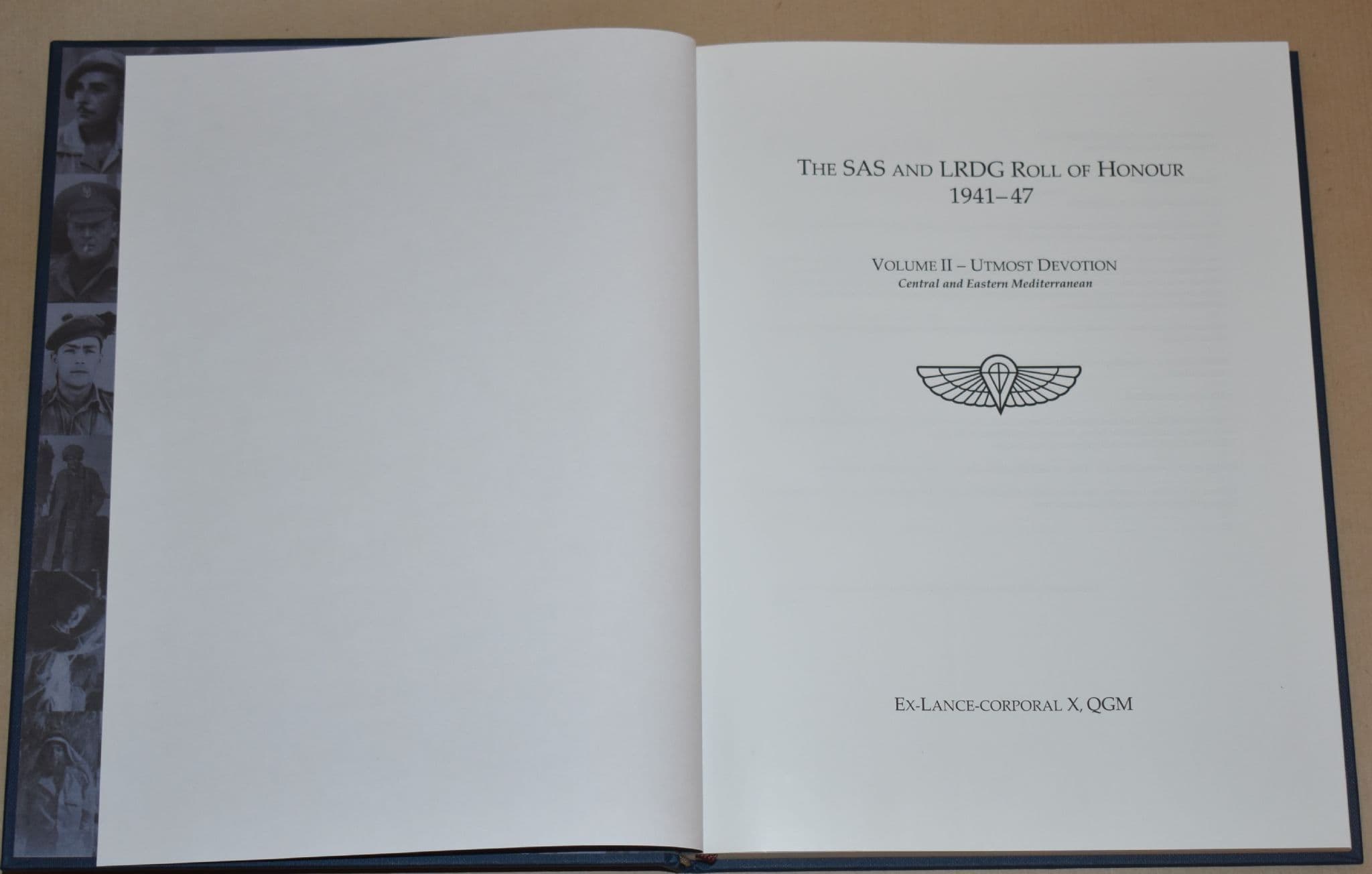 The SAS and LRDG Roll of Honour 1941-47 by Ex-Lance-Corporal X Box Set