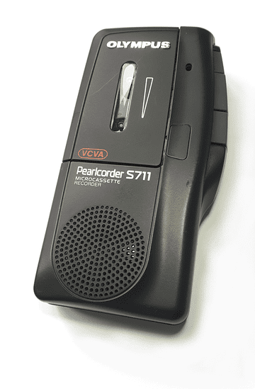 Olympus Pearlcorder S711 Micro Cassette Pocket Memo (Ex Display)