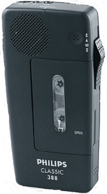 Philips 388 Mini Cassette Pocket Memo (Reconditioned)