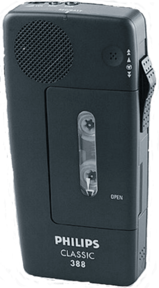 Philips 388 Mini Cassette Pocket Memo (Reconditioned)