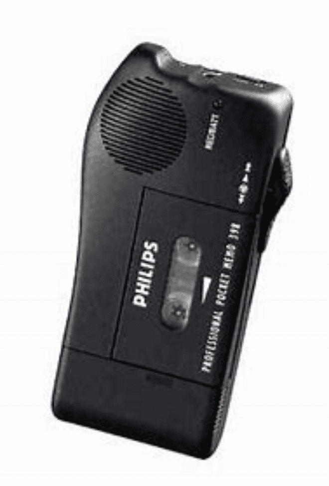 Philips 398 Mini Cassette Pocket Memo (Ex-Display)