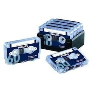 Philips LFH0007 Mini Cassette (Pack of 10)