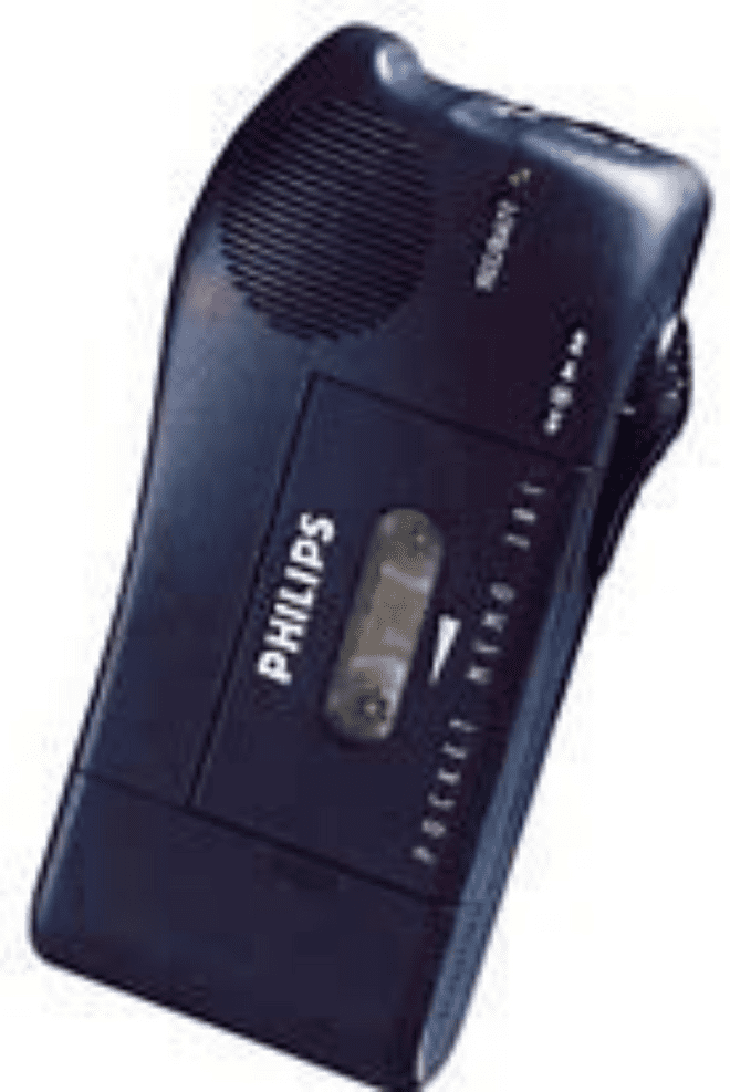 Philips LFH391 Mini Cassette Pocket Memo (Ex-Display)