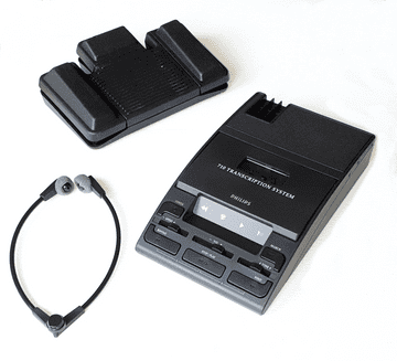Philips LFH710 Basic Desktop Mini Cassette Transcriber Kit (Ex-Display)
