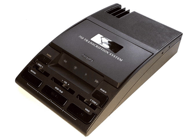 Philips LFH710 Desktop Mini Cassette Transcription Machine Reconditioned (Machine Only)