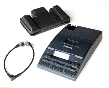 Philips LFH720 Desktop Mini Cassette Transcriber Kit (Ex-Display)