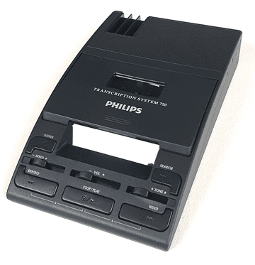 Philips LFH720 Desktop Mini Cassette Transcription Machine Reconditioned (Machine Only)