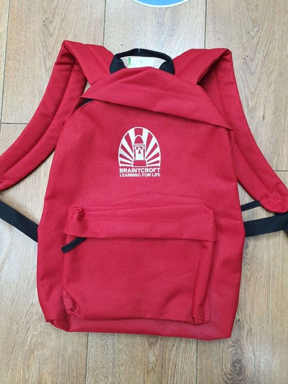 BACK BAG--BRAINTCROFT PRIMARY SCHOOL