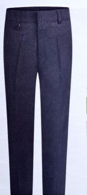 BOYS Trouser-  BLACK -elastic back