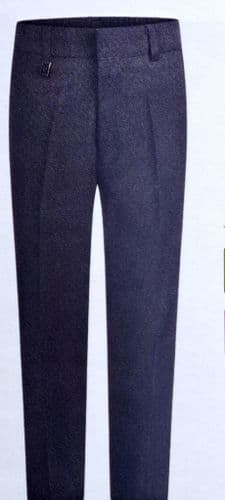 BOYS Trouser-  BLACK -elastic back