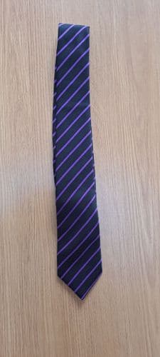 CREST ACADEMY TIE-Year Colour-PURPLE