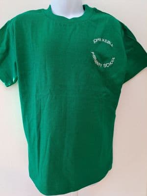 JOHN KEBLE PE T SHIRT-   GREEN
