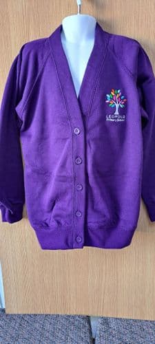 LEOPOLD PRIMARY- CARDIGAN-GIRLS