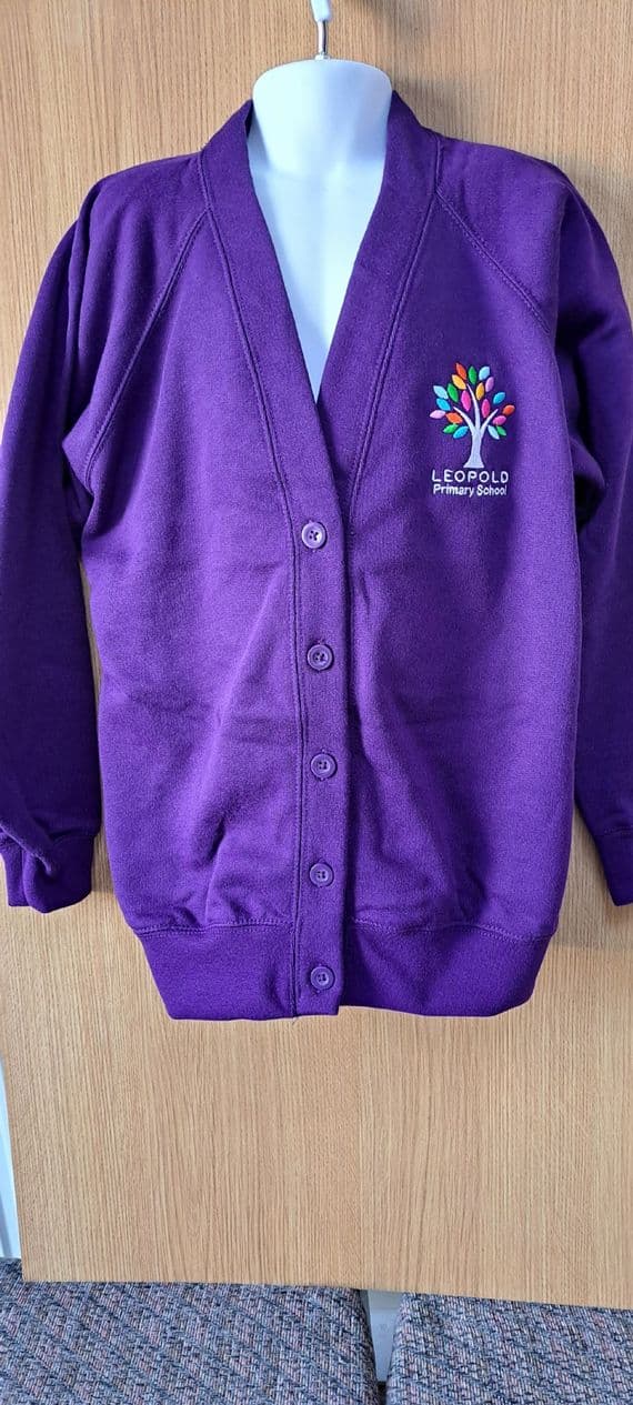 LEOPOLD PRIMARY- CARDIGAN-GIRLS