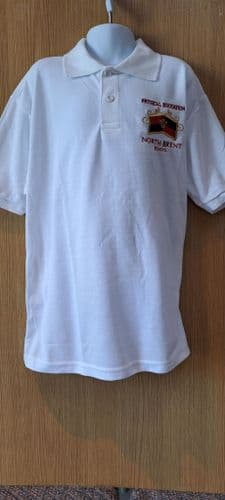 P E POLO SHIRT (NEW)- NORTH BRENT SCHOOL-unisex