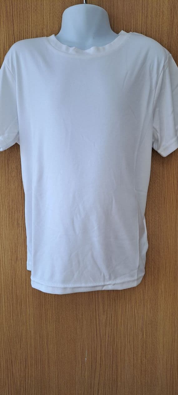 PE T SHIRT-Donnington Primary School- plain white