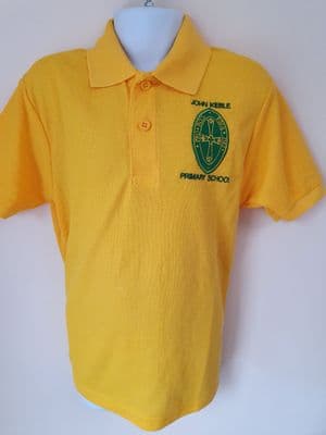 POLO SHIRT YELLOW--JOHN KEBLE SCHOOL