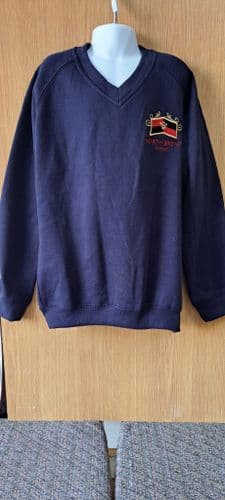 SCHOOL  SWEATER  (NEW)   NORTH BRENT SCHOOL-UNISEX