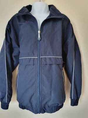 SPORTS TRACK TOP- NAVY (YEAR 8/9/10/11)-CLAREMONT HIGH SCHOOL--ZIPPED NAVY