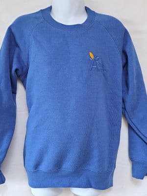 SWEATSHIRT_SCHOOL--THE AVENUE-ROYAL BLUE