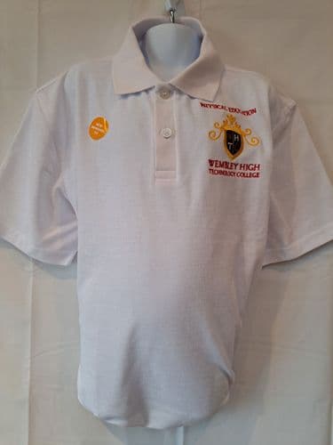 WEMBLEY HIGH  - P E POLO  (NEW VERSION)-year 7 &,8