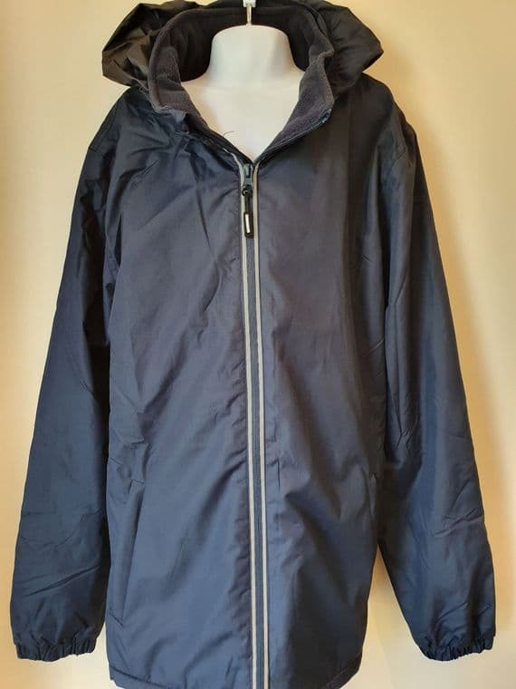 WINTER COAT- NAVY with hood