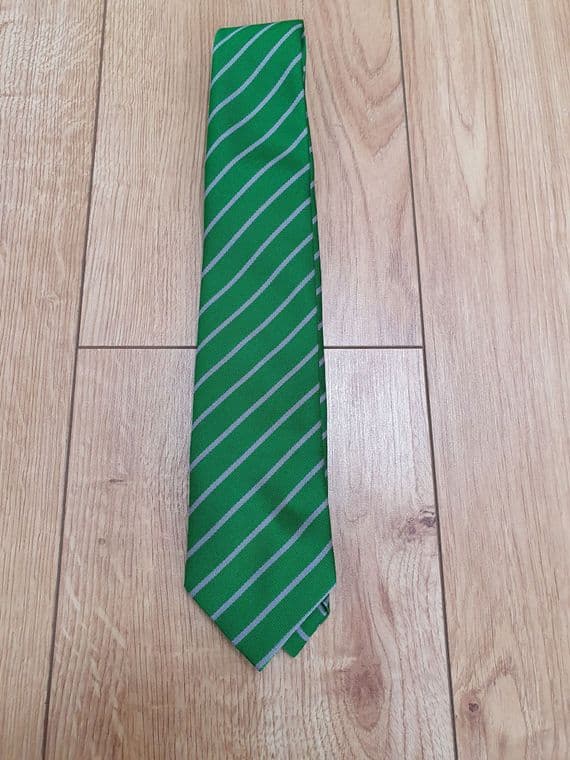 YEAR COLOUR  TIE-ALPERTON HIGH SCHOOL-GREEN