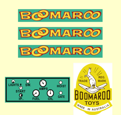 100A  Boomaroo Toys  Road Grader later series