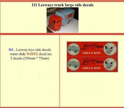 111 LEEWAY truck 