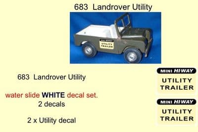 683  Tri-ang Landrover Utility