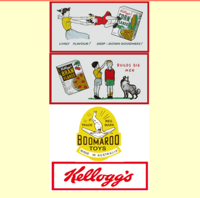 90 Boomaroo Toys Kellogg's Van