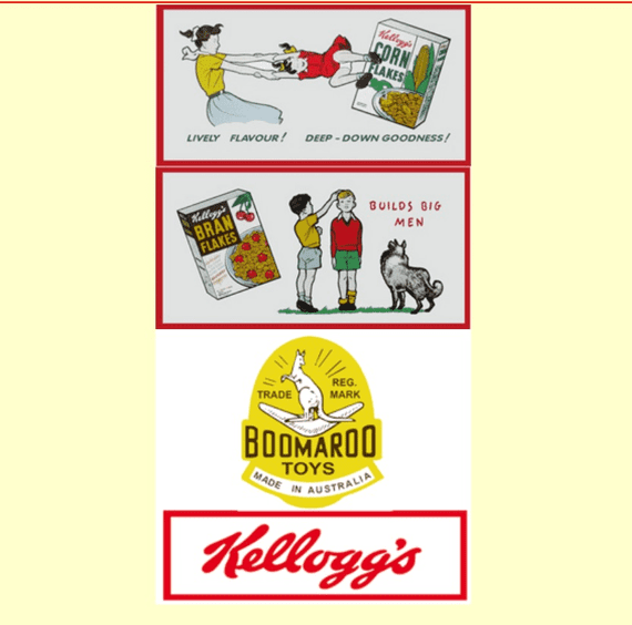 90 Boomaroo Toys Kellogg's Van