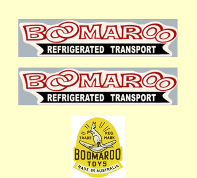 922  Boomaroo Toys Refrigerated Transport