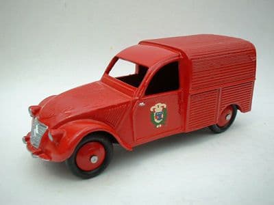 A DINKY TOYS 1/43 Scale PP COPY MODEL 25D 2CV CITROEN FIRE FOURGONNETTE INCENDIE