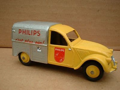 A DINKY TOYS 1/43 Scale PP COPY MODEL 25D 2CV CITROEN PHILIPS