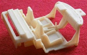 BURAGO - Original - 1:43 Ferrari Testa Rossa Interior