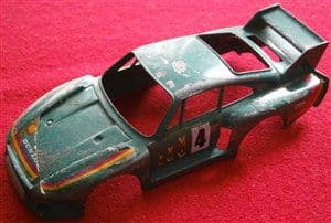 BURAGO - Original - 1:45 Porsche 935 TT Body for restoration